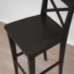 ИКЕА Барный стул со спинкой INGOLF ИНГОЛЬФ, 902.485.15 - Home Club, изображение 5