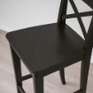 ИКЕА Барный стул со спинкой INGOLF ИНГОЛЬФ, 402.485.13 - Home Club, изображение 7