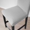 ІКЕА Барний стілець зі спинкою BERGMUND БЕРГМУНД, 893.881.73 - Home Club, зображення 5