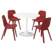 ИКЕА Стол и 4 стула DOCKSTA ДОКСТА / ODGER ОДГЕР, 794.407.13 - Home Club