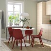 ИКЕА Стол и 4 стула DOCKSTA ДОКСТА / ODGER ОДГЕР, 794.407.13 - Home Club, изображение 2