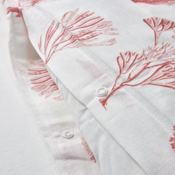 ИКЕА Пододеяльник и наволочка VITPYROLA, 105.209.86 - Home Club