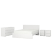 ИКЕА Комплект мебели для спальни из 4 предметов MALM МАЛЬМ, 894.951.54 - Home Club
