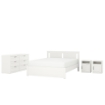 ИКЕА Комплект мебели для спальни из 4 предметов SONGESAND СОНГЕСАНД, 194.833.95 - Home Club