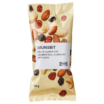 ІКЕА Суміш смажених горіхів MUNSBIT, 205.002.52 - Home Club