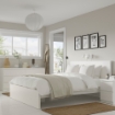 ИКЕА Комплект мебели для спальни из 4 предметов MALM МАЛЬМ, 394.834.03 - Home Club, изображение 2
