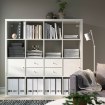 ІКЕА Стелаж з 4 вставками KALLAX КАЛЛАКС, 592.783.31 - Home Club, зображення 2