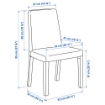 ИКЕА Стол и 6 стульев NORDVIKEN НОРДВИКЕН / BERGMUND, 195.715.04 - Home Club, изображение 4