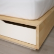 ИКЕА Кровать с выдвижными ящиками MANDAL, 302.804.81 - Home Club, изображение 4