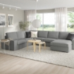ІКЕА Кутовий диван 5o з шезлонгом KIVIK КІВІК, 594.404.79 - Home Club, зображення 2
