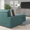 ІКЕА 4-місний диван з шезлонгом KIVIK КІВІК, 294.430.59 - Home Club, зображення 4