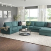 ІКЕА 6-місний кутовий диван з шезлонгом KIVIK КІВІК, 394.430.25 - Home Club, зображення 2