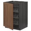 ІКЕА Шафа з кошиком METOD МЕТОД, 494.762.99 - Home Club