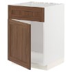 ІКЕА Шафа зі столом METOD МЕТОД, 294.750.26 - Home Club