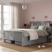 ИКЕА Рама кровати с 4 контейнерами HEMNES ХЕМНЭС, 594.949.24 - Home Club, изображение 2