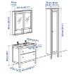 ИКЕА Мебель для ванной комнаты HEMNES ХЕМНЭС / ODENSVIK ОДЕНСВИК, 993.263.87 - Home Club, изображение 5