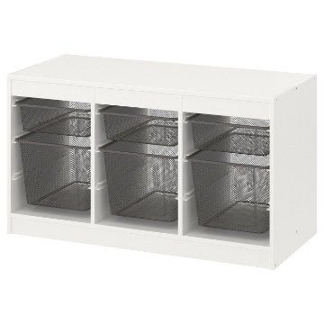 ИКЕА Стеллаж с контейнерами TROFAST ТРУФАСТ, 294.798.35 - Home Club