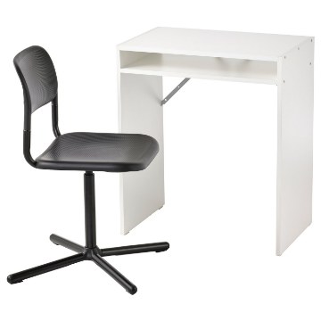 ІКЕА Письмовий стіл і стілець TORALD / SMÄLLEN, 694.885.74 - Home Club