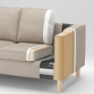 ІКЕА 3-місний диван з шезлонгом PÄRUP, 393.898.39 - Home Club, зображення 8