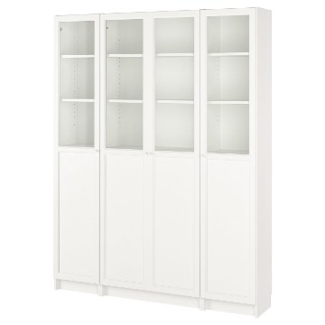 ИКЕА Комбинация стеллажей drz panel BILLY БИЛЛИ / OXBERG ОКСБЕРГ, 394.836.05 - Home Club
