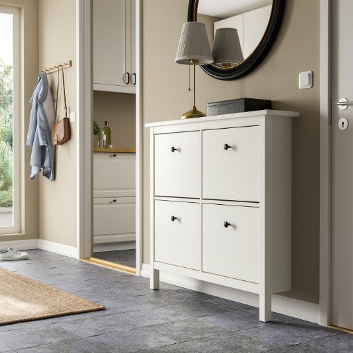 ИКЕА Шкаф для обуви HEMNES ХЕМНЭС, 601.561.21 — купить в интернет