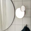 ІКЕА Світлодіодний настінний світильник з дзеркалом KABOMBA, 105.024.97 - Home Club, зображення 2