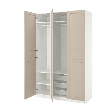 ИКЕА Комбинация шкафов PAX ПАКС / FLISBERGET ФЛИСБЕРГЕТ, 595.006.80 - Home Club