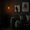 ІКЕА Підвісний світильник з лампочкою MARKFROST / MOLNART, 994.913.39 - Home Club, зображення 3