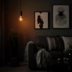 ІКЕА Підвісний світильник з лампочкою MARKFROST / MOLNART, 894.945.31 - Home Club, зображення 2