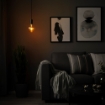 ІКЕА Підвісний світильник з лампочкою SUNNEBY СУННЕБЮ / MOLNART, 794.912.03 - Home Club, зображення 3