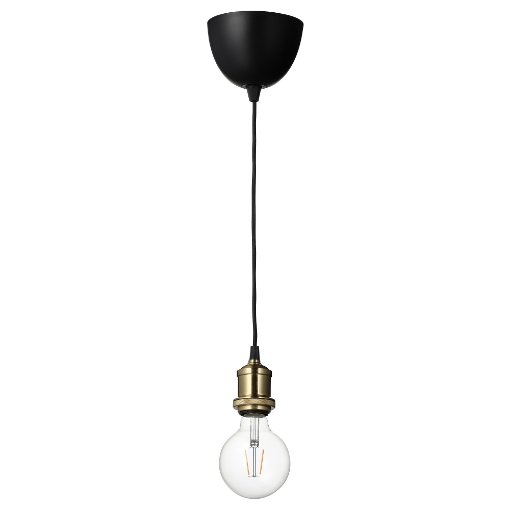 ИКЕА Подвесной светильник с лампой JÄLLBY / LUNNOM ЛУННОМ, 594.915.05 - Home Club
