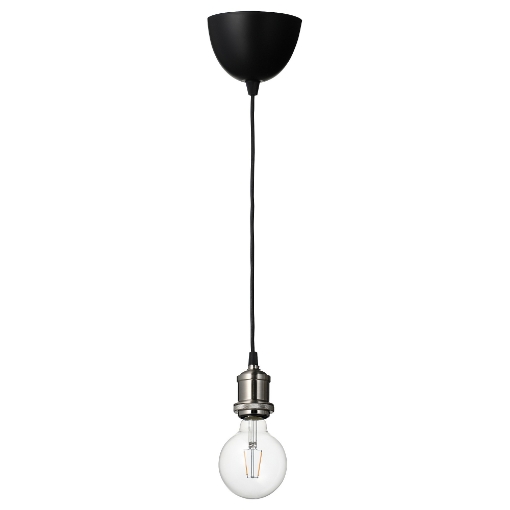 ИКЕА Подвесной светильник с лампой JÄLLBY / LUNNOM ЛУННОМ, 394.915.06 - Home Club
