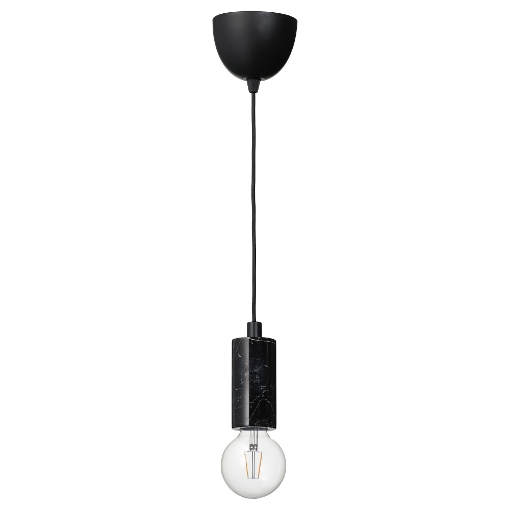 ІКЕА Підвісний світильник з лампочкою MARKFROST / LUNNOM ЛУННОМ, 794.944.47 - Home Club