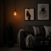 ІКЕА Підвісний світильник з лампочкою SUNNEBY СУННЕБЮ / MOLNART, 394.913.56 - Home Club, зображення 3