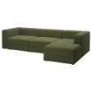 ИКЕА 4-местный модульный диван с шезлонгом JÄTTEBO, 594.851.99 - Home Club