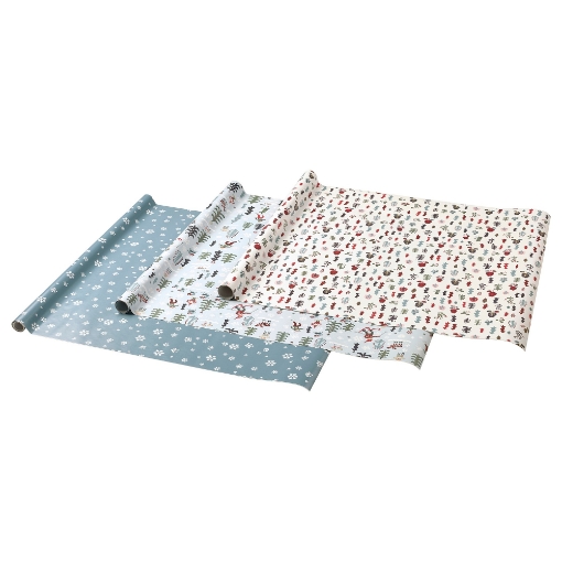 ІКЕА Рулон подарункового паперу VINTERFINT, 005.234.00 - Home Club