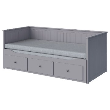 ІКЕА Лежанка з 3 шухлядами HEMNES ХЕМНЕС, 494.281.14 - Home Club
