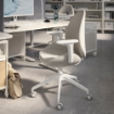 ИКЕА Рабочий стул с подлокотниками ХАТТЕФЬЕЛЛЬ, 004.945.01 - Home Club, изображение 2