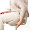 ИКЕА Рабочий стул с подлокотниками ХАТТЕФЬЕЛЛЬ, 004.945.01 - Home Club, изображение 6
