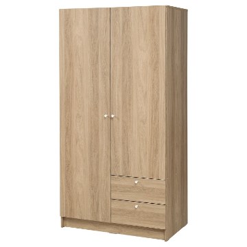 ИКЕА Шкаф с двумя дверцами и двумя ящиками VILHATTEN, 705.306.09 - Home Club