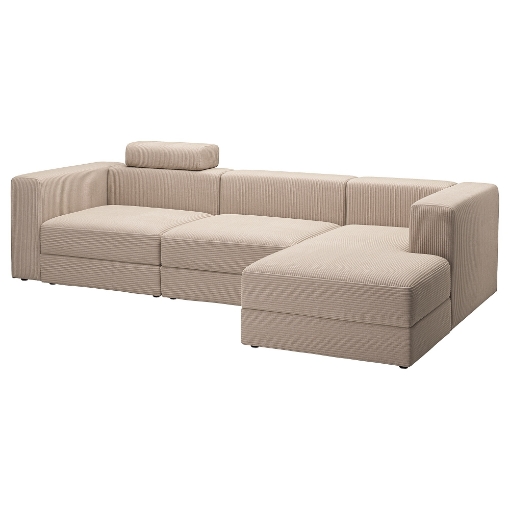 ІКЕА 4-місний модульний диван з шезлонгом JÄTTEBO, 395.108.97 - Home Club
