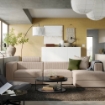 ИКЕА 4-местный модульный диван с шезлонгом JÄTTEBO, 395.108.97 - Home Club, изображение 2