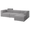 ІКЕА 4-місний модульний диван з шезлонгом JÄTTEBO, 195.109.02 - Home Club