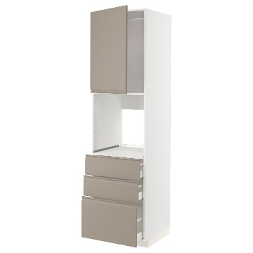 ИКЕА Высокий шкаф для духовки METOD МЕТОД / MAXIMERA МАКСИМЕРА, 394.922.66 - Home Club