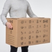 ІКЕА Коробка для переїзду DUNDERGUBBE, 405.345.62 - Home Club, зображення 2