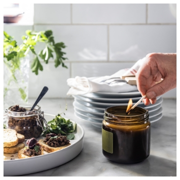 ИКЕА Банка для ароматических свечей с крышкой PRAKTRÖNN, 105.388.73 - Home Club