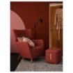 ІКЕА М'яке крісло з підставкою для ніг OSKARSHAMN ОСКАРШАМН, 994.853.38 - Home Club, зображення 3