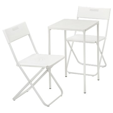 ИКЕА Стол + 2 складных стула FEJAN ФЕЙЯН, 594.349.49 - Home Club