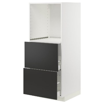 ІКЕА Висока шафа METOD МЕТОД / MAXIMERA МАКСИМЕРА, 394.985.03 - Home Club