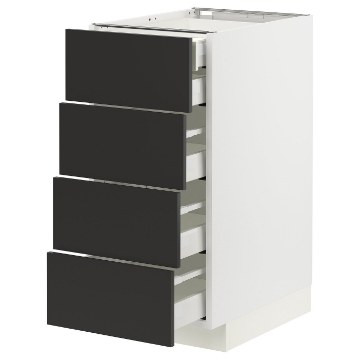 ИКЕА Напольный шкаф 4 фронт. панели METOD МЕТОД / MAXIMERA МАКСИМЕРА, 094.974.92 - Home Club